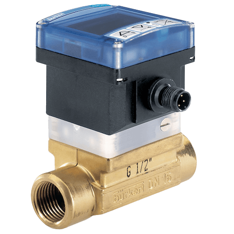 Burkert Paddle Wheel Flowmeter with Optical Principle, 8039